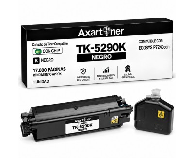 Compatible Kyocera TK5290 Negro Cartucho de Toner 1T02TX0NL0 / TK-5290K para Kyocera Ecosys P7240 cdn