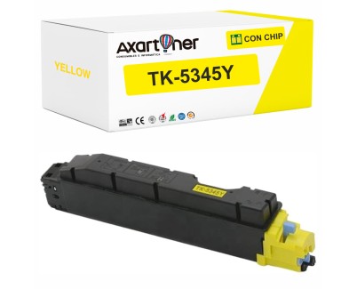 Compatible Kyocera TK5345 Amarillo Cartucho de Toner 1T02ZLANL0 / TK-5345Y para Kyocera TASKalfa 352ci