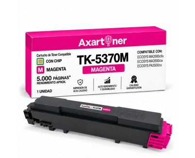 Compatible Kyocera TK5370 Magenta Cartucho de Toner 1T02YJBNL0 / TK5370M para ECOSYS MA3500cix / MA3500cifx / PA3500cx