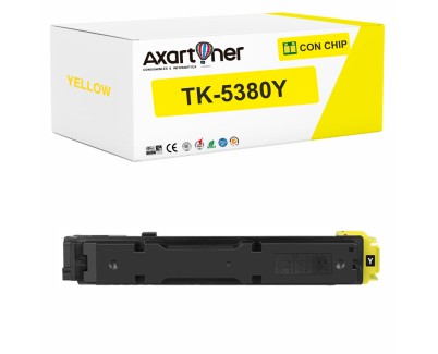 Compatible Kyocera TK5380 Amarillo Cartucho de Toner 1T02Z0ANL0 / TK-5380Y para ECOSYS MA4000cifx / MA4000cix / PA4000cx