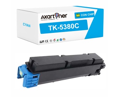 Compatible Kyocera TK5380 Cyan Cartucho de Toner 1T02Z0CNL0 / TK-5380C para ECOSYS MA4000cifx / MA4000cix / PA4000cx