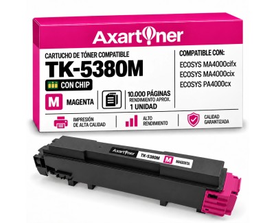 Compatible Kyocera TK5380 Magenta Cartucho de Toner 1T02Z0BNL0 / TK-5380M para ECOSYS MA4000cifx / MA4000cix / PA4000cx