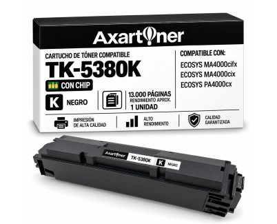 Compatible Kyocera TK5380 Negro Cartucho de Toner 1T02Z00NL0 / TK-5380K para ECOSYS MA4000cifx / MA4000cix / PA4000cx