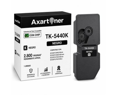 Compatible Kyocera TK5440 / TK5430 Negro Cartucho de Toner 1T0C0A0NL0 / TK5440K / TK5430K para Ecosys MA2100cfx / MA2100cwfx / PA2100cx / PA2100cwx