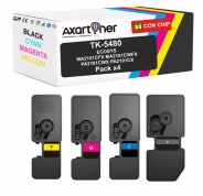 Compatible Pack x4 Kyocera TK5480 Cartuchos de Toner TK-5480 para Kyocera ECOSYS MA2101cfx / MA2101cwfx / PA2101cwx / PA2101cx