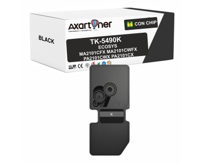 Compatible Kyocera TK5490 Negro Cartucho de Toner 1T0C220NL1 / TK-5490K para Kyocera ECOSYS MA2101cfx / MA2101cwfx / PA2101cwx / PA2101cx