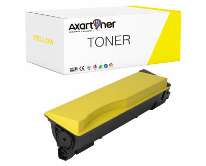 Compatible Kyocera TK550 Amarillo Cartucho de Toner 1T02HMAEU0 / TK-550Y para Kyocera FS-C5200DN