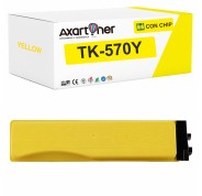 Compatible Kyocera TK570 Amarillo Cartucho de Toner 1T02HGAEU0 / TK-570Y para ECOSYS P7035cdn, FS-C5400DN