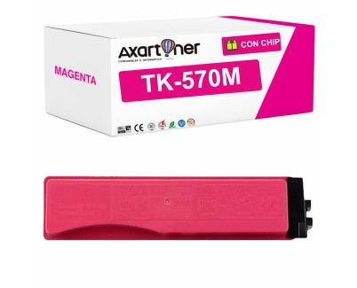 Compatible Kyocera TK570 Magenta Cartucho de Toner 1T02HGBEU0 / TK-570M para ECOSYS P7035cdn, FS-C5400DN