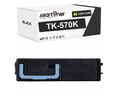Compatible Kyocera TK570 Negro Cartucho de Toner 1T02HG0EU0 / TK-570K para ECOSYS P7035cdn, FS-C5400DN