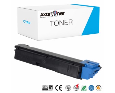 Compatible Kyocera TK590 Cyan Cartucho de Toner 1T02KVCNL0 / TK590C