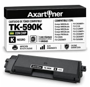 Compatible Kyocera TK590 Negro Cartucho de Toner 1T02KV0NL0 / TK-590K para Ecosys M6026cdn M6026cidn M6526cdn M6526cidn P6026cdn /  FS-C2026 MFP FS-C2126 MFP FS-C2526 MFP FS-C2626 MFP FS-C5250DN