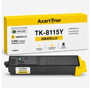 Compatible Kyocera TK8115 Amarillo Cartucho de Toner 1T02P3ANL / TK-8115Y para Kyocera Ecosys M8124cidn / M8130cidn