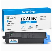 Compatible Kyocera TK8115 Cyan Cartucho de Toner 1T02P3CNL0 / TK-8115C para Kyocera Ecosys M8124cidn / M8130cidn