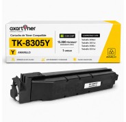 Compatible Kyocera TK8305 Amarillo Cartucho de Toner 1T02LKANL0 / TK8305Y para TASKalfa 3050ci, 3051ci, 3550ci, 3551ci