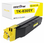 Compatible Kyocera TK8305 Amarillo Cartucho de Toner 1T02LKANL0 / TK8305Y para TASKalfa 3050ci, 3051ci, 3550ci, 3551ci