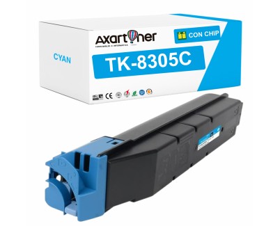 Compatible Kyocera TK8305 Cyan Cartucho de Toner 1T02LKCNL0 / TK8305C para TASKalfa 3050ci, 3051ci, 3550ci, 3551ci