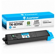 Compatible Kyocera TK8315 Cyan Cartucho de Toner 1T02MVCNL0 / TK-8315C para TASKAlfa 2550ci