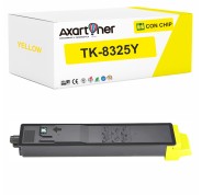 Compatible Kyocera TK8325 Amarillo Cartucho de Toner 1T02NPANL0 / TK-8325Y para TASKalfa 2551ci