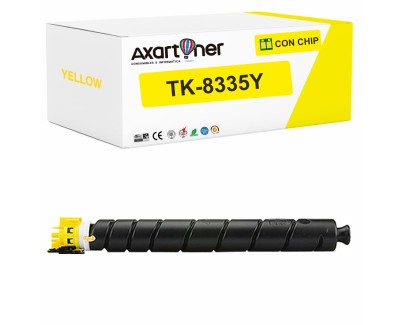 Compatible Kyocera TK8335 Amarillo Cartucho de Toner 1T02RLANL0 / 1T02RLANL1 / TK-8335Y para TASKalfa 3252ci / 3523ci