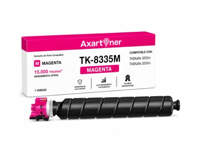 Compatible Kyocera TK8335 Magenta Cartucho de Toner 1T02RLBNL0 / 1T02RLBNL1 / TK-8335M para TASKalfa 3252ci / 3523ci