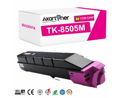 Compatible Kyocera TK8505 / TK8507 Magenta Cartucho de Toner 1T02LCBNL0 / TK8505M para TASKalfa 4550, 4551, 5550, 5551