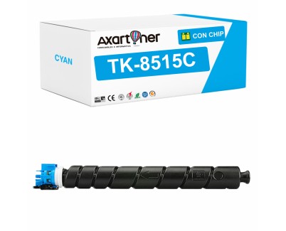 Compatible Kyocera TK8515 Cyan Cartucho de Toner 1T02NDCNL0 / TK8515C para TASKalfa 5052ci, 5053ci, 6052ci, 6053ci