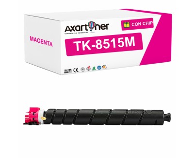 Compatible Kyocera TK8515 Magenta Cartucho de Toner 1T02NDBNL0 / TK8515M para TASKalfa 5052ci, 5053ci, 6052ci, 6053ci