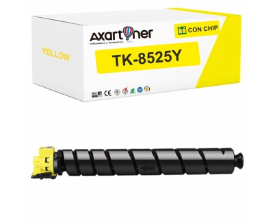 Compatible Kyocera TK8525 Amarillo Cartucho de Toner 1T02RMANL0 / TK-8525Y para TASKalfa 3552ci, 3553ci, 4052ci, 4053ci