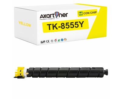 Compatible Kyocera TK8555 Amarillo Cartucho de Toner 1T02XCANL0 / TK8555Y para Kyocera TASKalfa 5054ci, 6054ci, 7054ci
