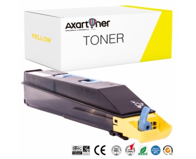 Compatible Kyocera TK865 Amarillo Cartucho de Toner 1T02JZAEU0 / TK865Y para TASKalfa: 250ci / 300ci