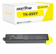 Compatible Kyocera TK895 Amarillo Cartucho de Toner 1T02K0ANL0 / TK-895Y para FS-C8020MFP FS-C8025MFP FS-C8520MFP FS-C8525MFP