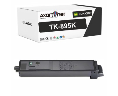Compatible Kyocera TK895 Negro Cartucho de Toner 1T02K00NL0 / TK-895K para FS-C8020MFP FS-C8025MFP FS-C8520MFP FS-C8525MFP