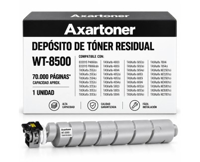 Compatible Kyocera WT8500 Dep&oacute;sito de Toner Residual 1902ND0UN0