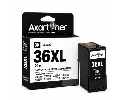 Compatible Lexmark 36XL Negro Cartucho de Tinta 18C2170E / 18C2130E