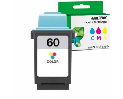 Compatible Lexmark 60 TriColor Cartucho de Tinta 17G0060E