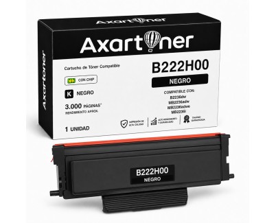 Compatible Lexmark B2236dw / MB2236adw / MB2236adwe / MB2236i Negro Cartucho de Toner - B222H00