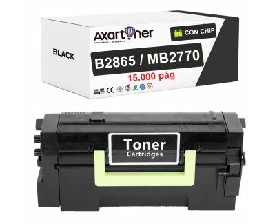 Compatible Lexmark B2865 / MB2770 Negro Cartucho de Toner B282H00