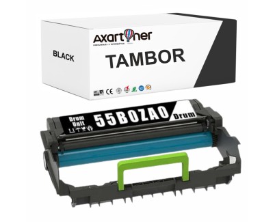 Compatible Lexmark B3340 / B3342 / MB3342 / MS331 / MS431 / MX331 / MX431 Negro Tambor de Imagen 55B0ZA0 (Drum)