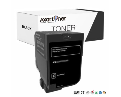 Compatible Lexmark C2325, C2425, C2535, MC2325, MC2425, MC2535 Negro Cartucho de Toner C2320K0