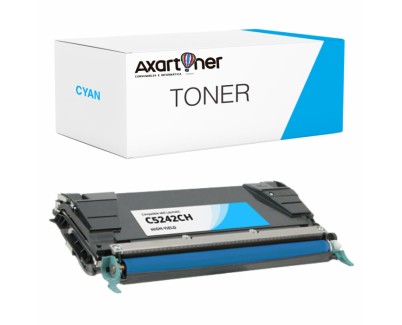 Compatible LEXMARK C522 / C524 / C532 / C534 Cyan Cartucho de Toner C5220CS