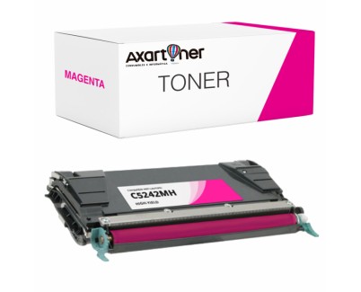 Compatible LEXMARK C522 / C524 / C532 / C534 Magenta Cartucho de Toner C5220MS