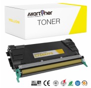 Compatible Lexmark C734 / C736 / X738 Amarillo Cartucho de Toner C734A1YG / C736H1YG