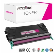 Compatible Lexmark C734 / C736 / X738 Magenta Cartucho de Toner C734A1MG / C736H1MG