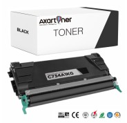 Compatible Lexmark C734 / C736 / X738 Negro Cartucho de Toner C734A1KG / C736H1KG