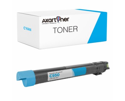 Compatible Lexmark C950 DE Cyan Cartucho de Toner C950X2CG