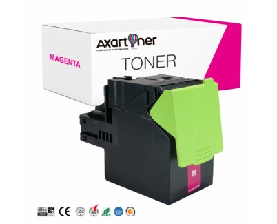 Compatible Lexmark CS310, CS410, CS510 Magenta Cartucho de Toner 70C2HM0 / 702HM / 70C20M0 / 702M