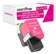 Compatible Lexmark CS310dn CS310n CS410dn CS410dtn CS410n CS510de CS510dte Magenta Cartucho de Toner 70C2HM0 / 702HM / 70C20M0 / 702M
