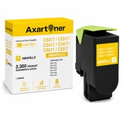 Compatible Lexmark CS317 / CX317 / CS417 / CX417 / CS517 / CX517 Amarillo Cartucho de Toner 71B20Y0