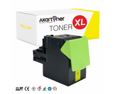 Compatible Lexmark CS417 / CX417 / CS517 / CX517 Amarillo Cartucho de Toner 71B2HY0 (alta capacidad / jumbo)